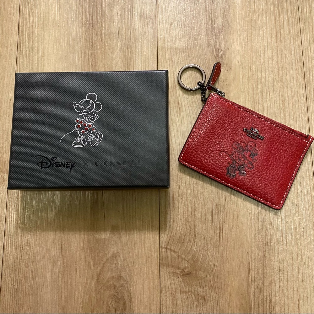 Disney Coach Minnie ID/Skinny Wallet, Cardholder